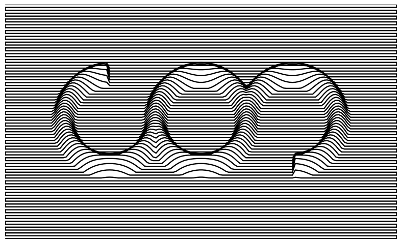 Topographic Form recreated