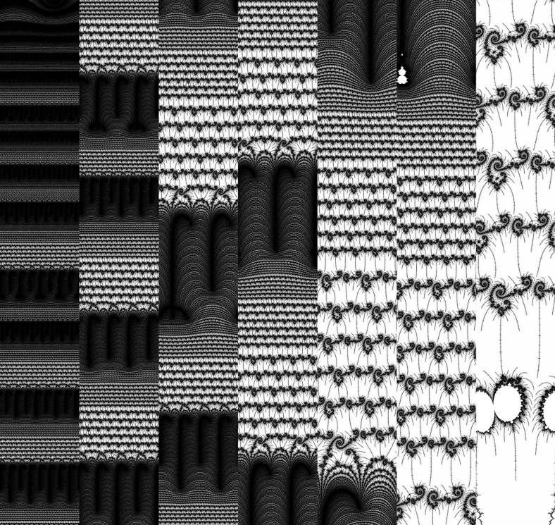 exponential map view