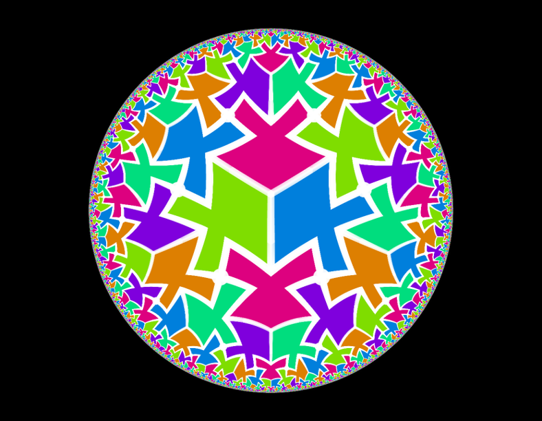 Calendar 2015 Hyperbolic Fish
