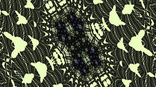 Burning Ship embedded Julia set at -1.47822538029281775532218061852e+00 + -2.08656541480605469065658455386e-01 i @ 5.6843418860808015e-14