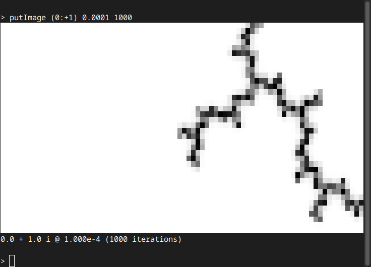 screenshot of filament near i
